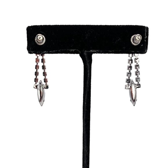 VINTAGE Artistic 1950's Rhinestone Three Piece Glam Parure Jewelry Set - Picture 4 of 11